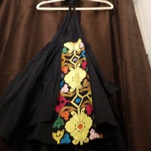 Floreat for Anthropolgie Halter Dress, Sz 0, NWOT